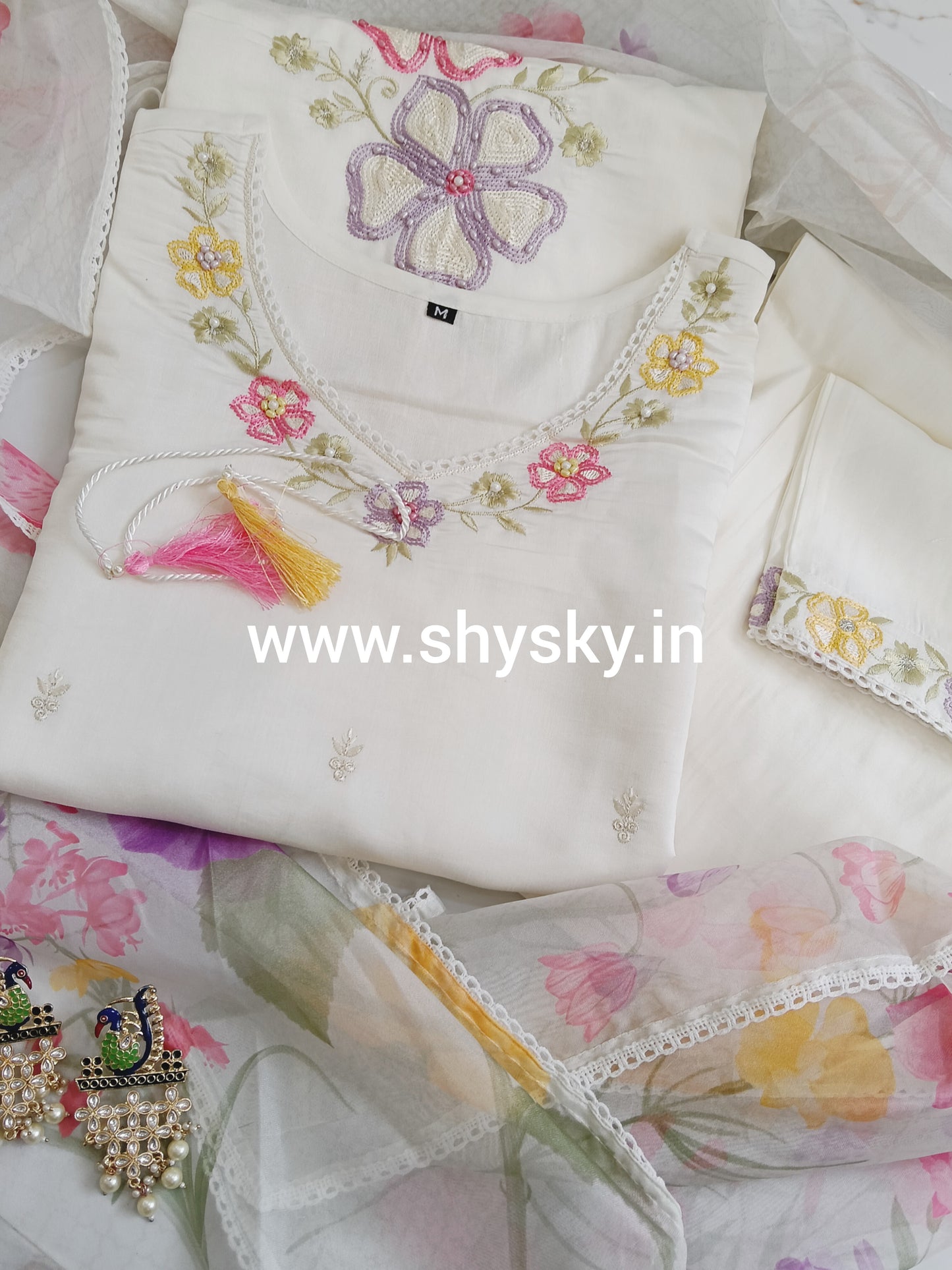 Beautiful Roman silk suit