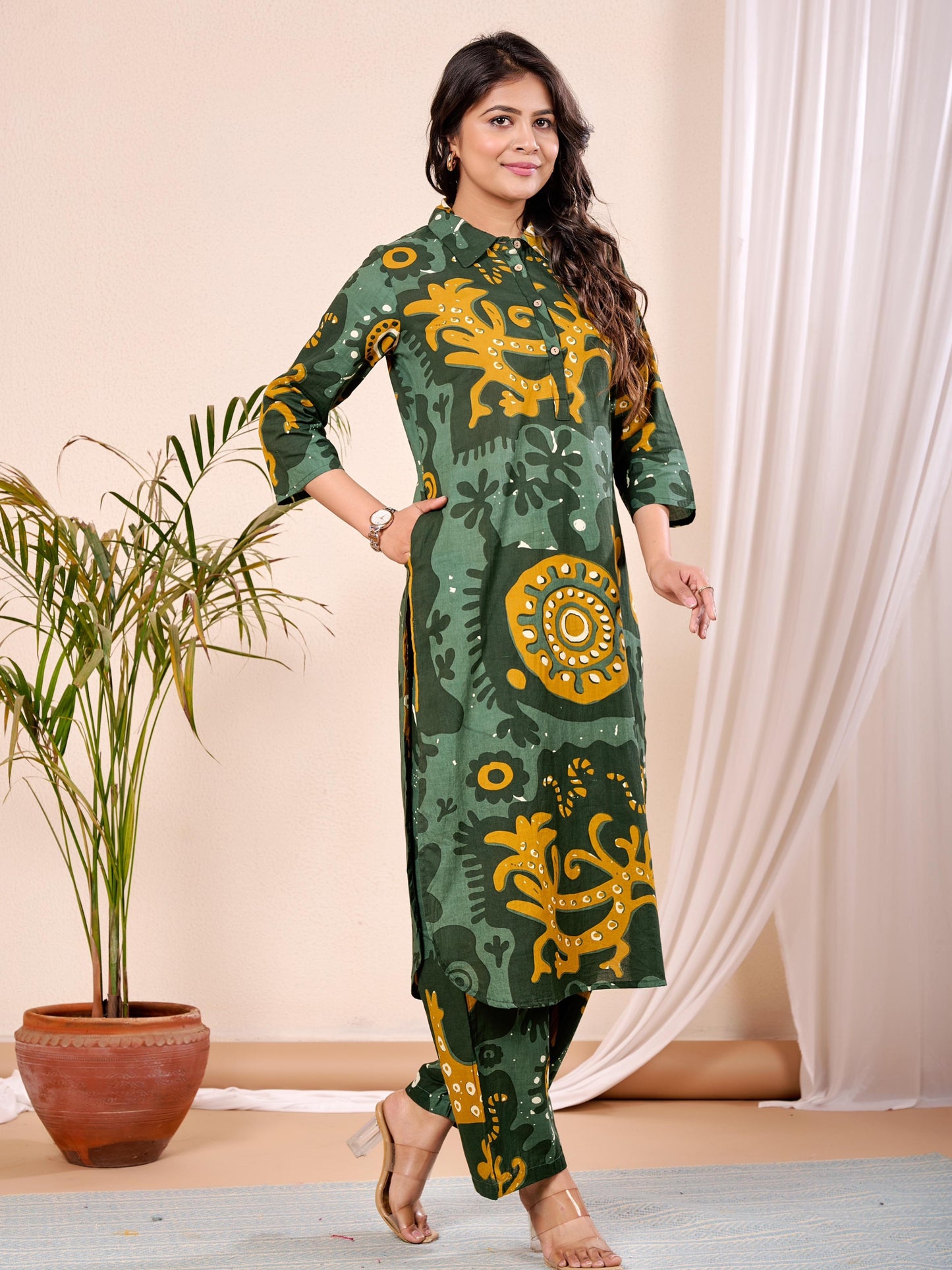 Green cordset