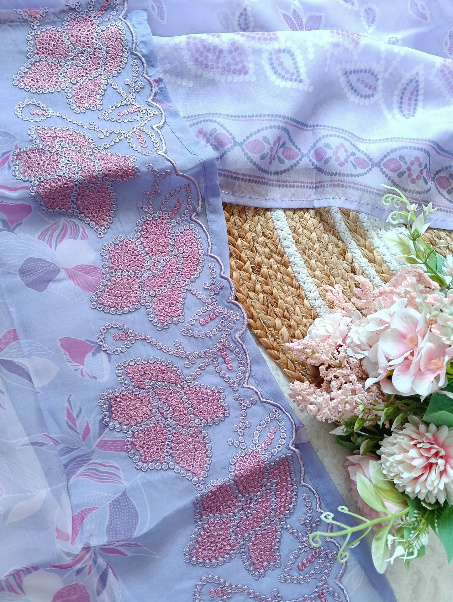 Primium organza suit set