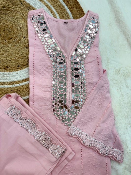 Real Mirror cotton cord set