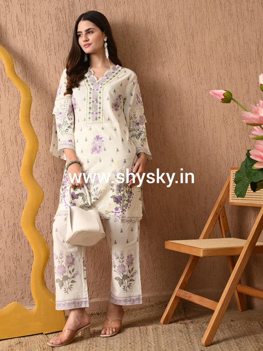 Floral Pakistani cordset