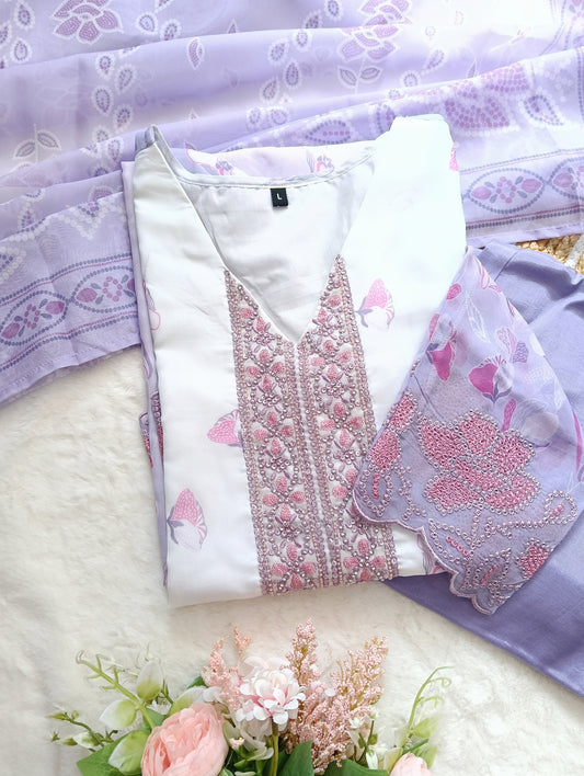Primium organza suit set