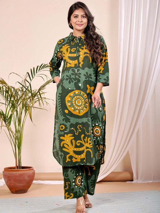 Green cordset